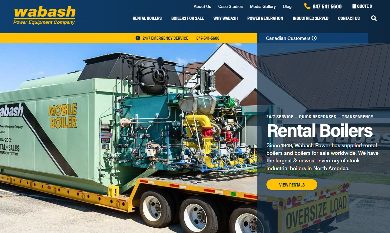 Wabash Power Equipment Company Industrial Boiler