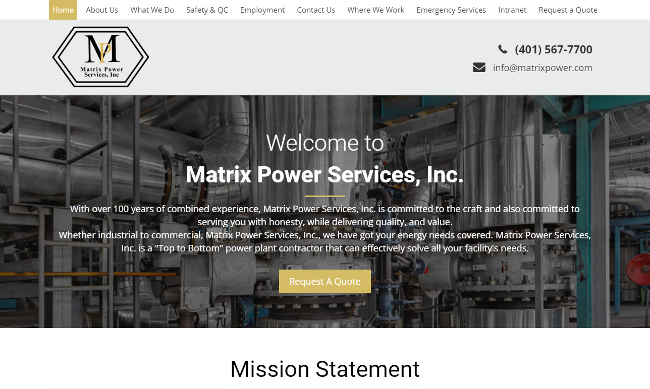 Matrix Power Services, Inc